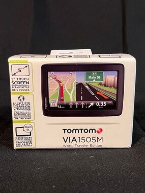 TomTom VIA 1505M World Traveler Edition | Brand New & Factory Sealed!